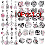 10Pcs Coffee Cup Unicorn Charms Pendant DIY Jewelry Making