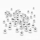 2-12mm Sterling Silver Round Bead for Jewelry Making Finding