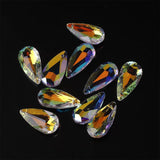 Crystal Droplet Glass Beads 5*10mm-12*22mm AB