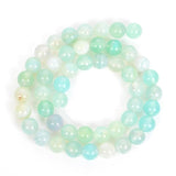 Mint Silk Agate Beads Gemstone Charm for DIY Jewelry Making