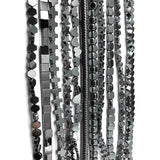 Hematite Stone Star Arrow Donut Spacer Beads DIY Jewelry Making Bracelets
