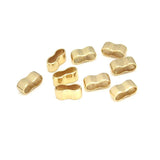 30PCS Slider Spacer Charms Beads Metal Large Hole Beads for DIY Jewelry Making