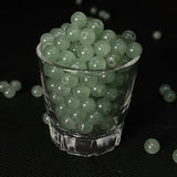 8mm Round Glass Beads for DIY Bracelet Necklace - Crafting Accessories