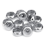 20pcs 4-10mm Copper Beads DIY Bracelet Necklace Large Hole Beads