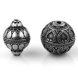 Vintage Stainless Steel Big Ball Beads DIY Charms for Jewelry Making