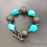 Vintage Stainless Steel Big Ball Beads DIY Charms for Jewelry Making