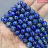 Lapis Lazuli Round Beads 15'' 4/6/8/10/12mm