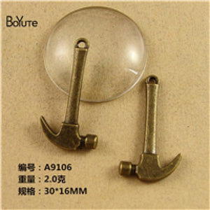BoYuTe 30*17MM Antique Bronze Hammer Charms Pendant