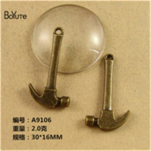 BoYuTe 30*17MM Antique Bronze Hammer Charms Pendant