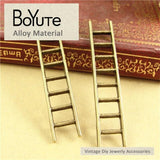 BoYuTe Antique Bronze Silver Ladder Pendant Diy Jewelry Findings Accessories
