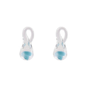 2Pcs Mushroom Lampwork Pendants for Necklace DIY Jewelry