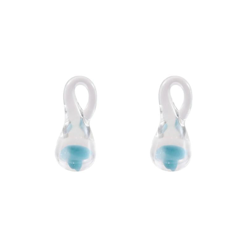 2Pcs Mushroom Lampwork Pendants for Necklace DIY Jewelry