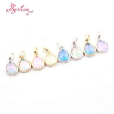10x12mm Multicolor Drop Opal Faceted Loose Stone Beads for Jewelry Making