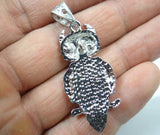Abalone Shell owl Beads Charms Pendants for necklace Making