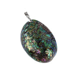 Vintage Abalone Shell Pendants Charms 60*39mm for Jewelry Making