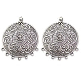 2pcs Tribal Large Bohemian Boho Connectors for Necklace Jewelry Making Findings