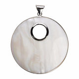 Vintage Natural Mother of Pearl Shell Pendants Abalone Paua Shell Charms