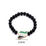 Iraq Syria Flag Beads Bracelet - Iraqi Syrians Jewelry