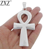 2pcs Large Ankh Egyptian Cross Charms Pendants 80x42mm