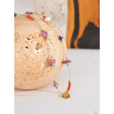 Vintage Tribal Stone Beads Necklace for Women