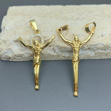 Metal Cross Jesus Pendants for Jewelry Making DIY Necklace