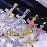 Jesus Cross Pendants Talisman Charms For Jewelry Accessories