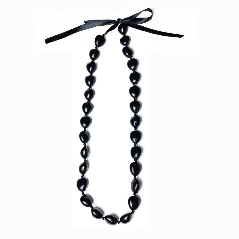 Kukui Nuts-Lei Necklace Graduation Class of Beads Nut Leis