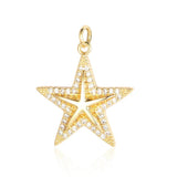 3pcs/Lot CZ Jewelry Pendants for Necklace Earring Making