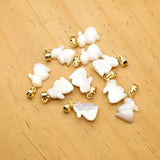 Shell Rabbit Pendant for Jewelry Making DIY Necklace Women Chocker