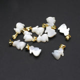 Shell Rabbit Pendant for Jewelry Making DIY Necklace Women Chocker