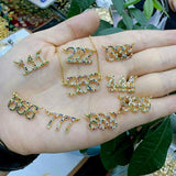Lucky Number Necklace 111-999 Plated Chain CZ Angle Number Women Charms Jewelry