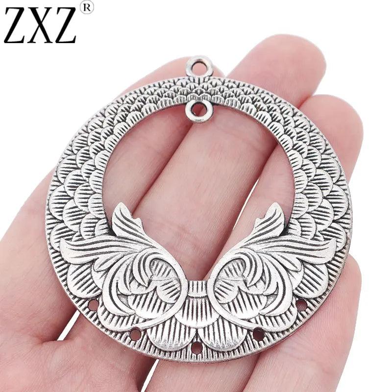 6pcs Tibetan Silver Chandelier Earrings/Necklace Connectors Charms Pendants