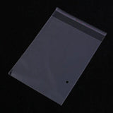 100pcs Transparent Opp Bags 17*23+4cm Jewelry Packaging Display
