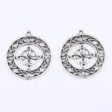 20Pcs Celtic Knot Charms Pendants DIY Jewelry Making Findings