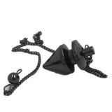 Copper Reiki Pendulums For Dowsing Pendant Male Healing Pyramid Spiritual Charms