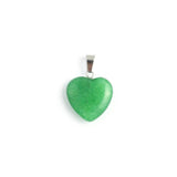 Malaysian Jade Heart Pendant for DIY Jewelry Making