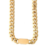 316L Stainless Steel Hip Hop Chain Choker Necklace Pendant