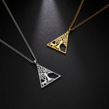5pcs Tree of Life Pendant Stainless Steel Necklace Charms Vintage Jewelry