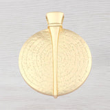 Antique Bohemia Large Clip Medallion Round Charms Pendants - DIY Necklace