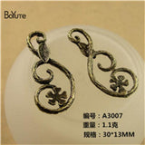 BoYuTe 30*13MM Flower Vine Pendant Antique Bronze Metal Pendant