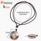 Retro Orgonite Stone Charms for DIY Jewelry Making