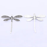 3Pcs Tibetan Silver Insect Dragonfly Charms Pendants DIY Jewelry Making