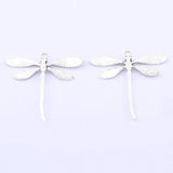 3Pcs Tibetan Silver Insect Dragonfly Charms Pendants DIY Jewelry Making