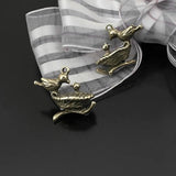 20PCS 18x14MM Antique Bronze Bird Charms Pendants DIY Jewelry Making