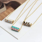 Evil Eye Charms Copper Necklace for Women