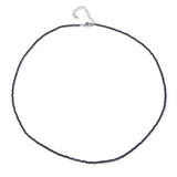Natural Stone Chokers Tiny Spinels Beads Necklace Chain For Woman