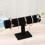 Velvet Bracelet Chain Watch T-Bar Display Stand