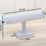 Velvet Bracelet Chain Watch T-Bar Display Stand