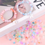 8mm Summer Fantasy Jelly Glass Beads for DIY Jewelry