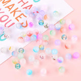 8mm Summer Fantasy Jelly Glass Beads for DIY Jewelry